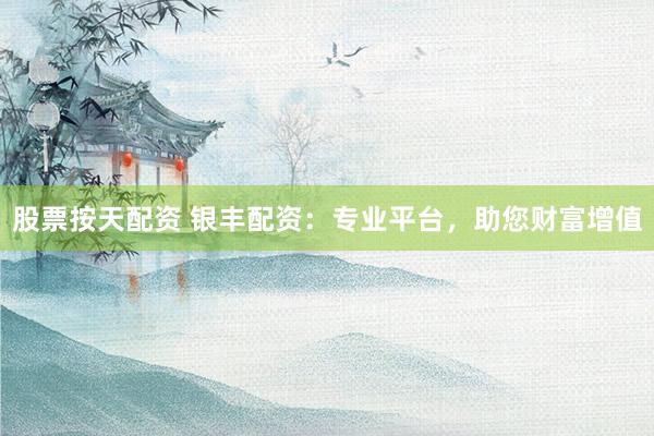 股票按天配资 银丰配资：专业平台，助您财富增值